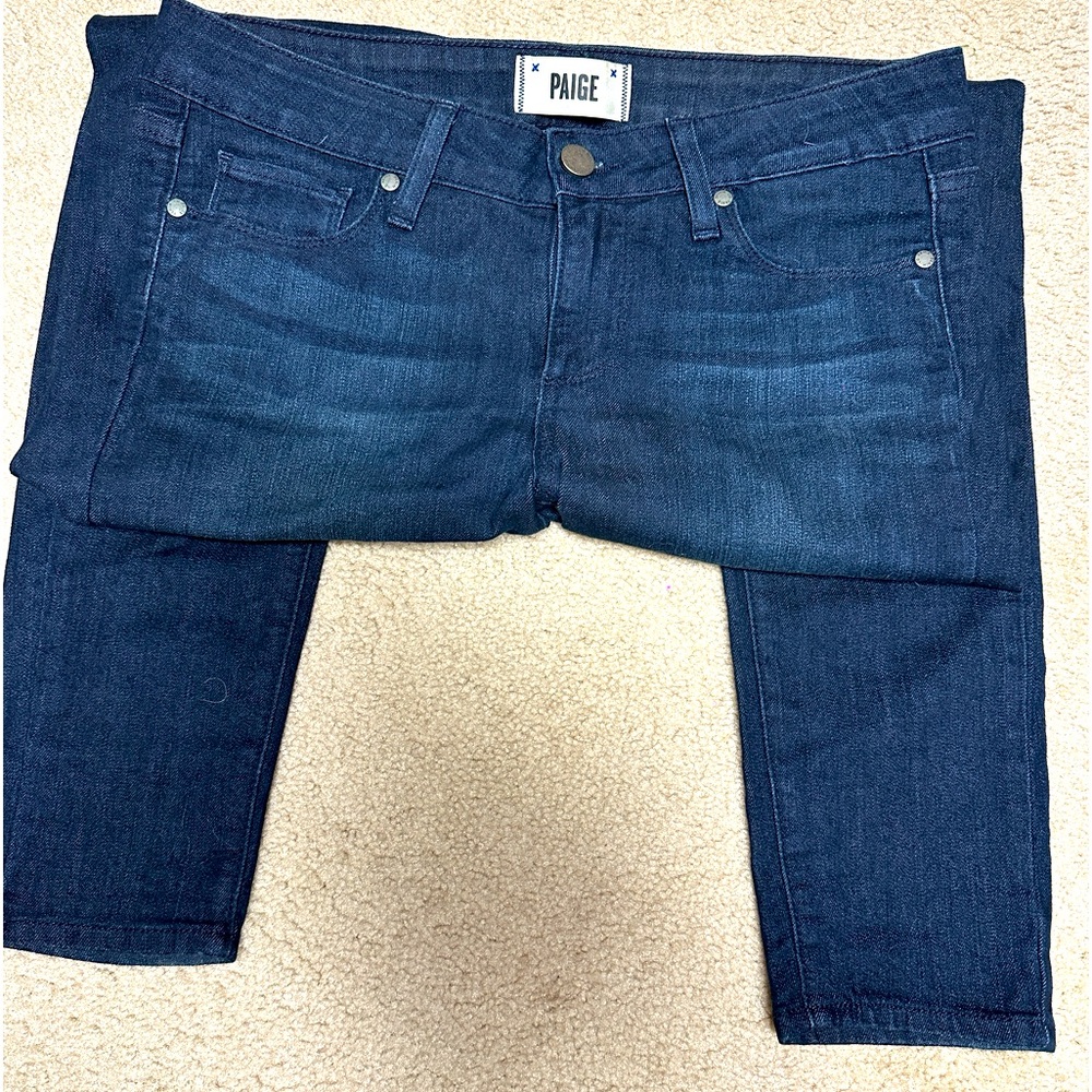 Paige denim super skinny peg jeans